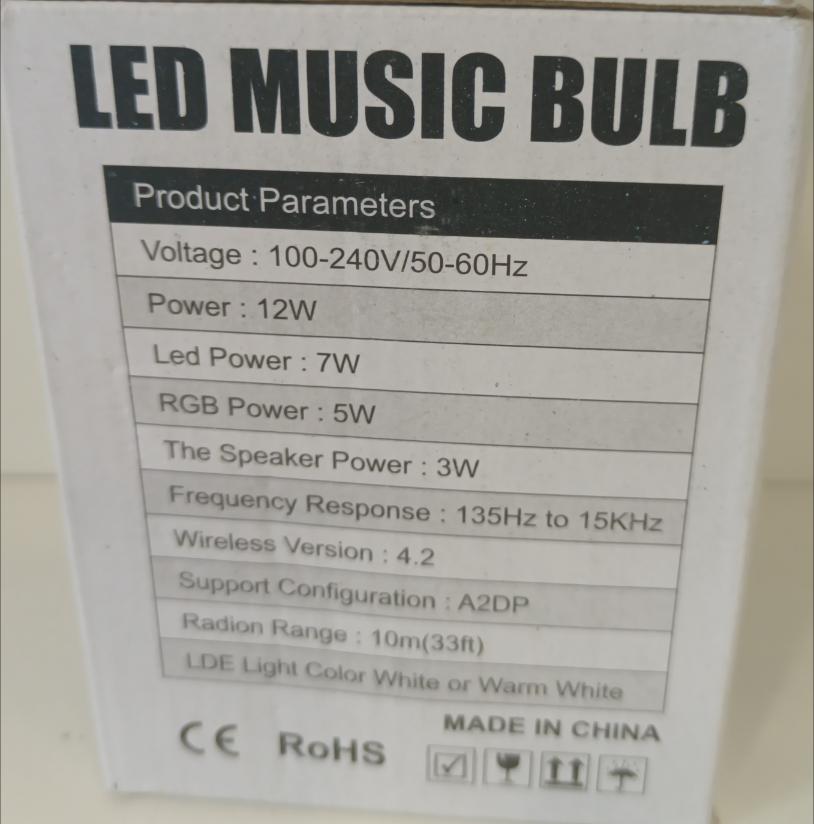 MUSIC BULB